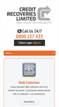 Mobile Screenshot of creditrecoveries.co.nz